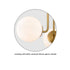 Modern Globe Ceiling Light - 3 Light